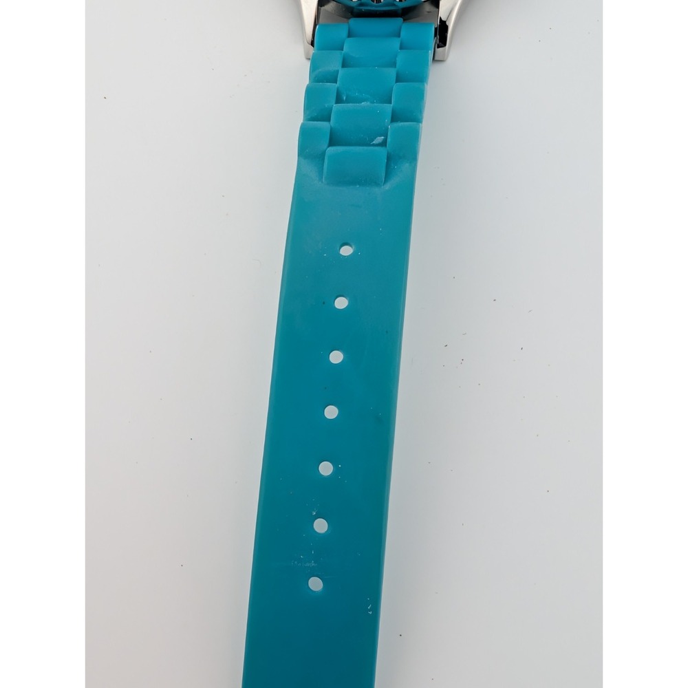 Curations Watch Women 38mm Case Crystal Bezel Blue Band-‎ New Battery - Picture 6 of 9